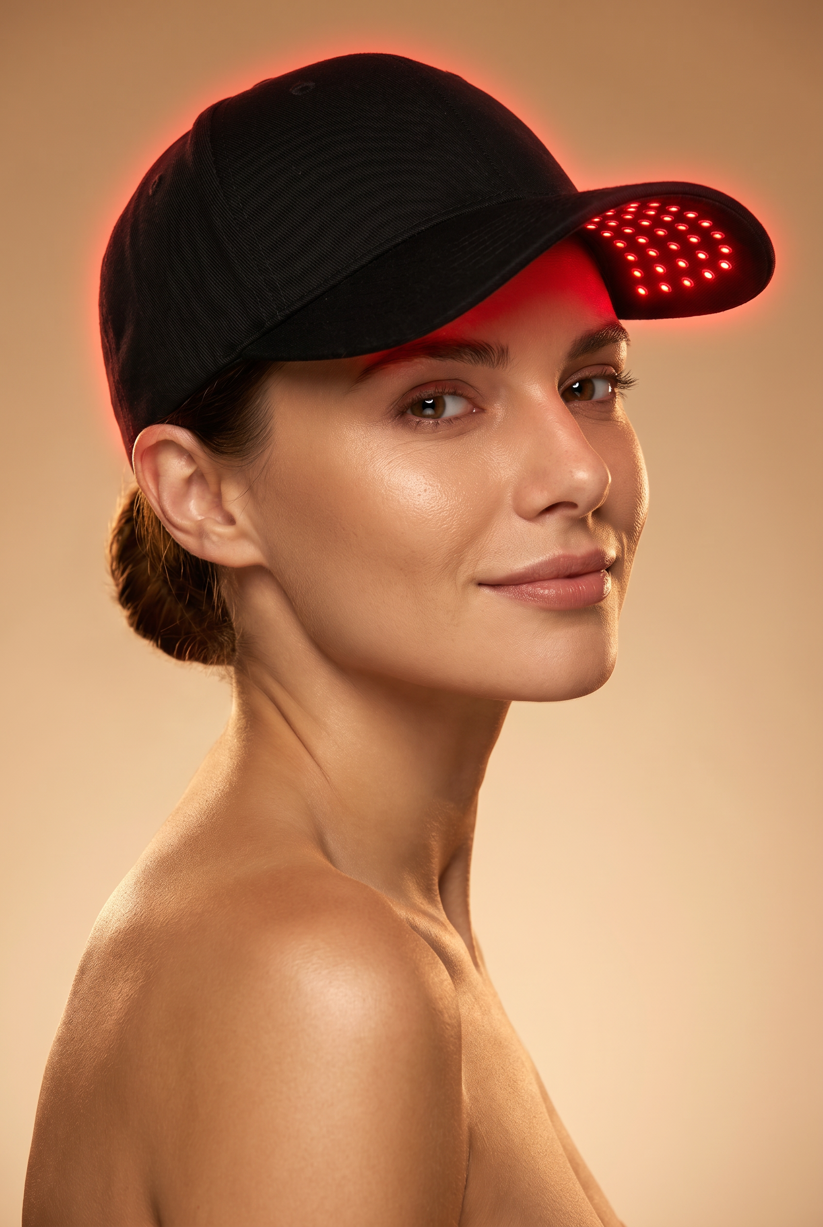 Cască Red Light Therapy, Creșterea Părului, 3 Lungimi de Undă, 56 LED