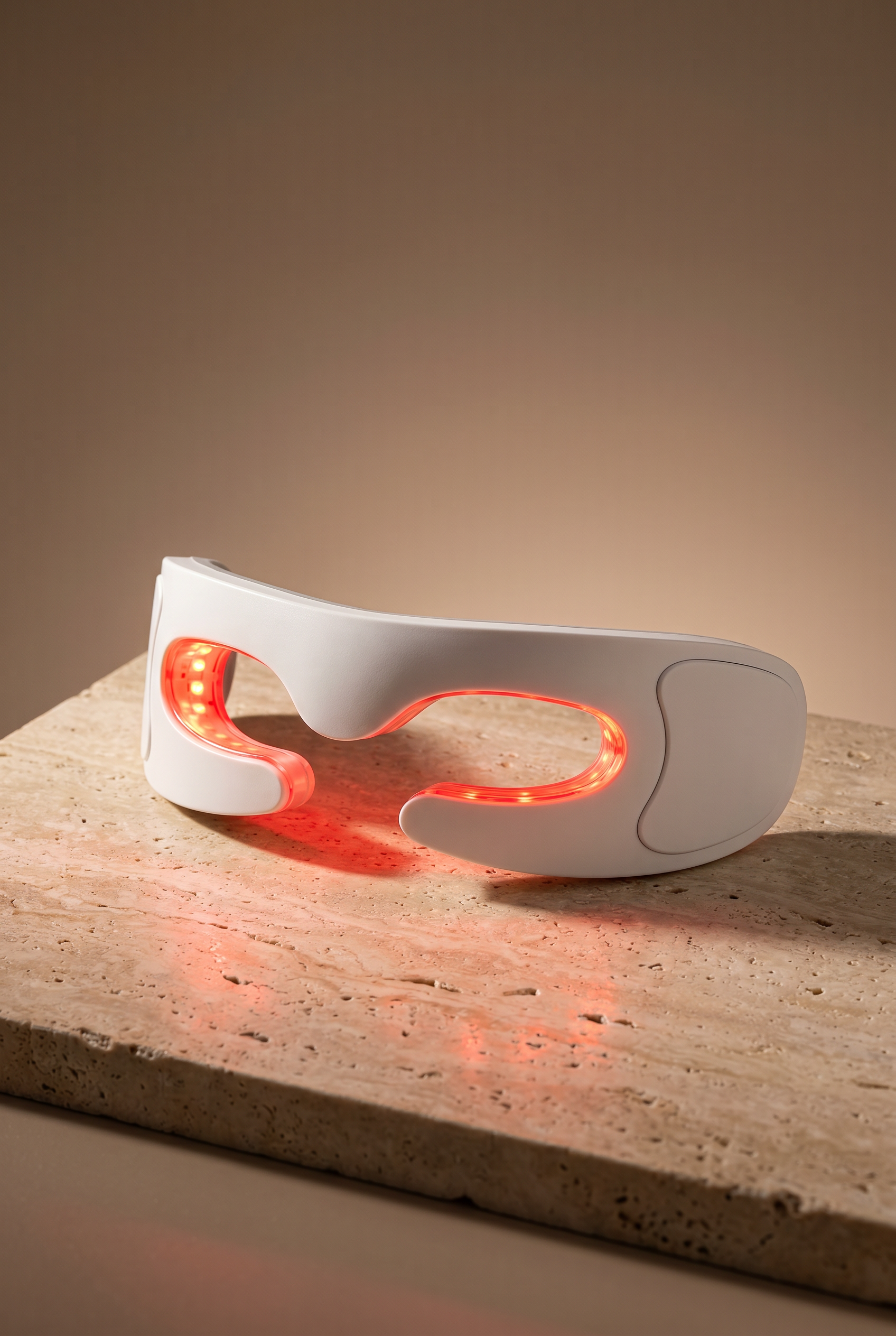 Ochelari Red Light Therapy si Masaj pentru Zona Ochilor Inferior si Superior