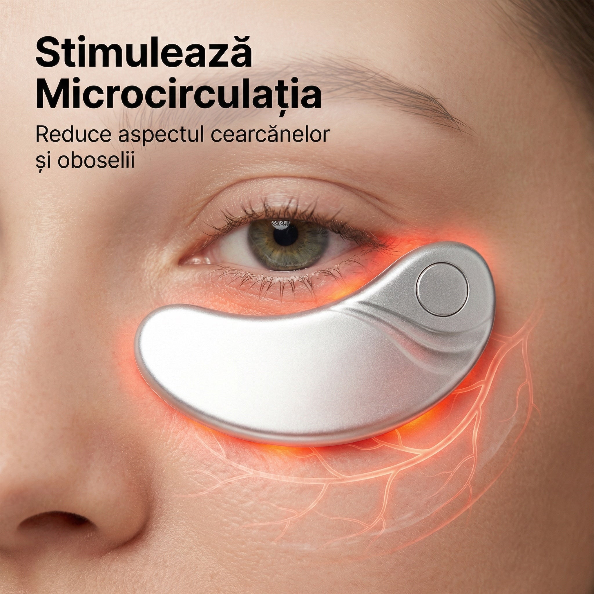 Eye Patch Red Light & Microcurrent Pentru Zona Ochilor