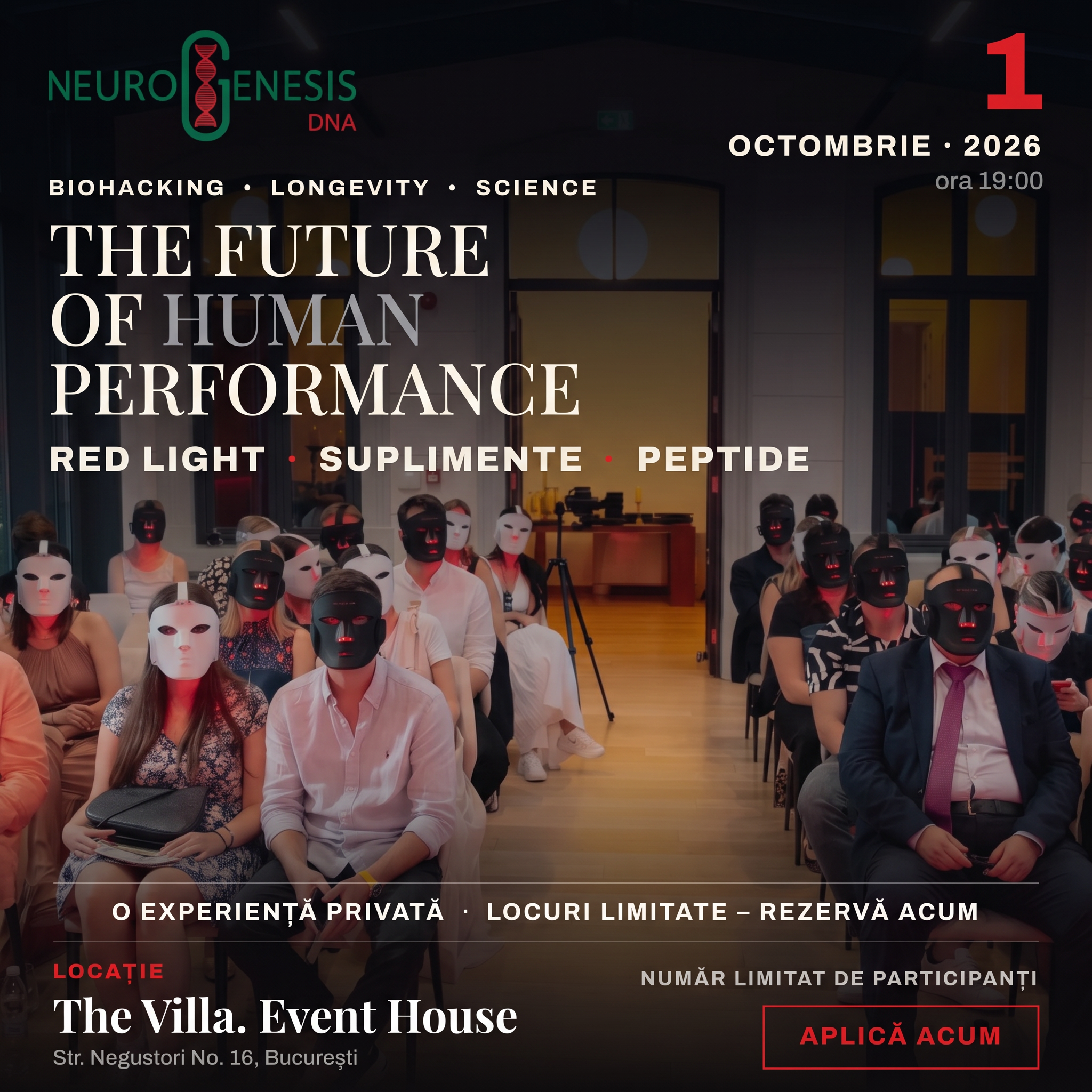 Eveniment The Future Of Human Performance- 1 octombrie 2026