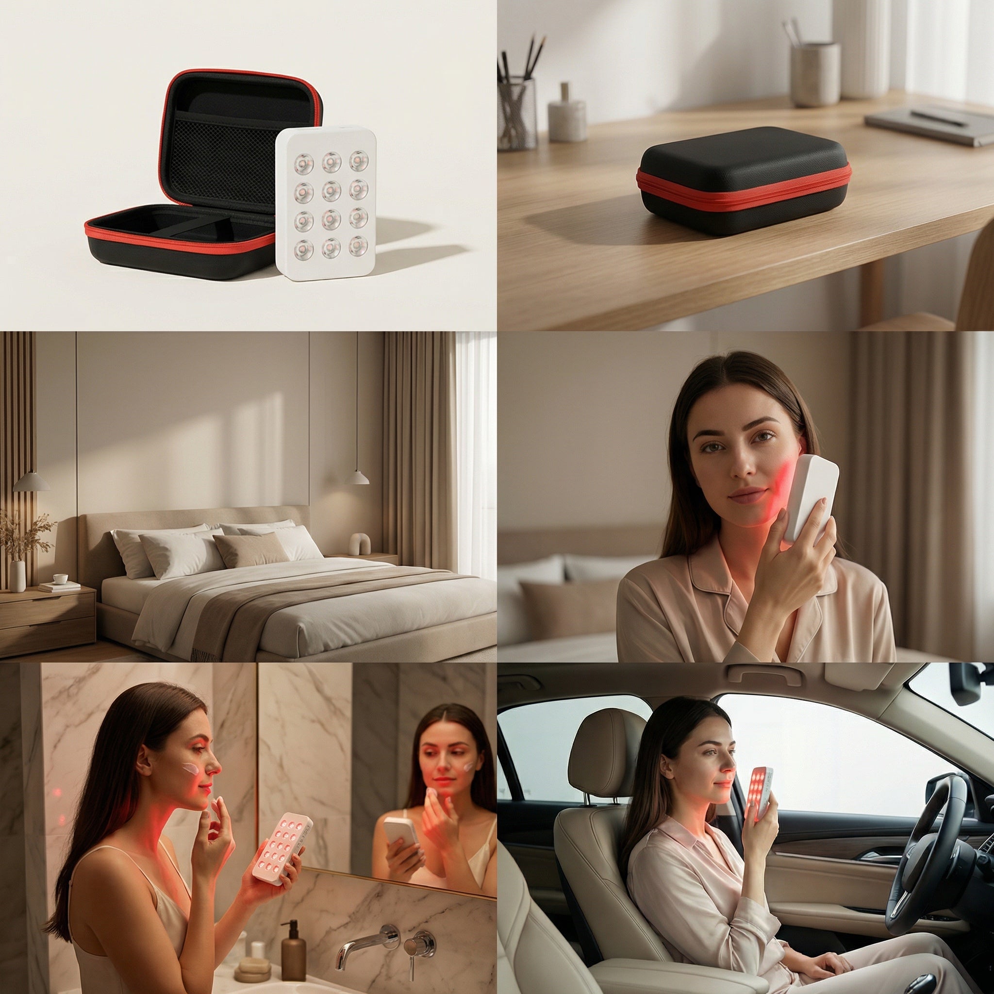 Panou Red Light Therapy & NIR NeuroGenesis CORE MINI 60 Portable Device |LED 12 |13 cm