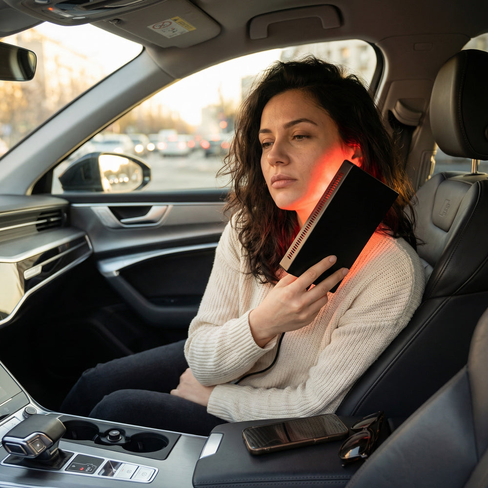 Red light therapy pentru piele și colagen