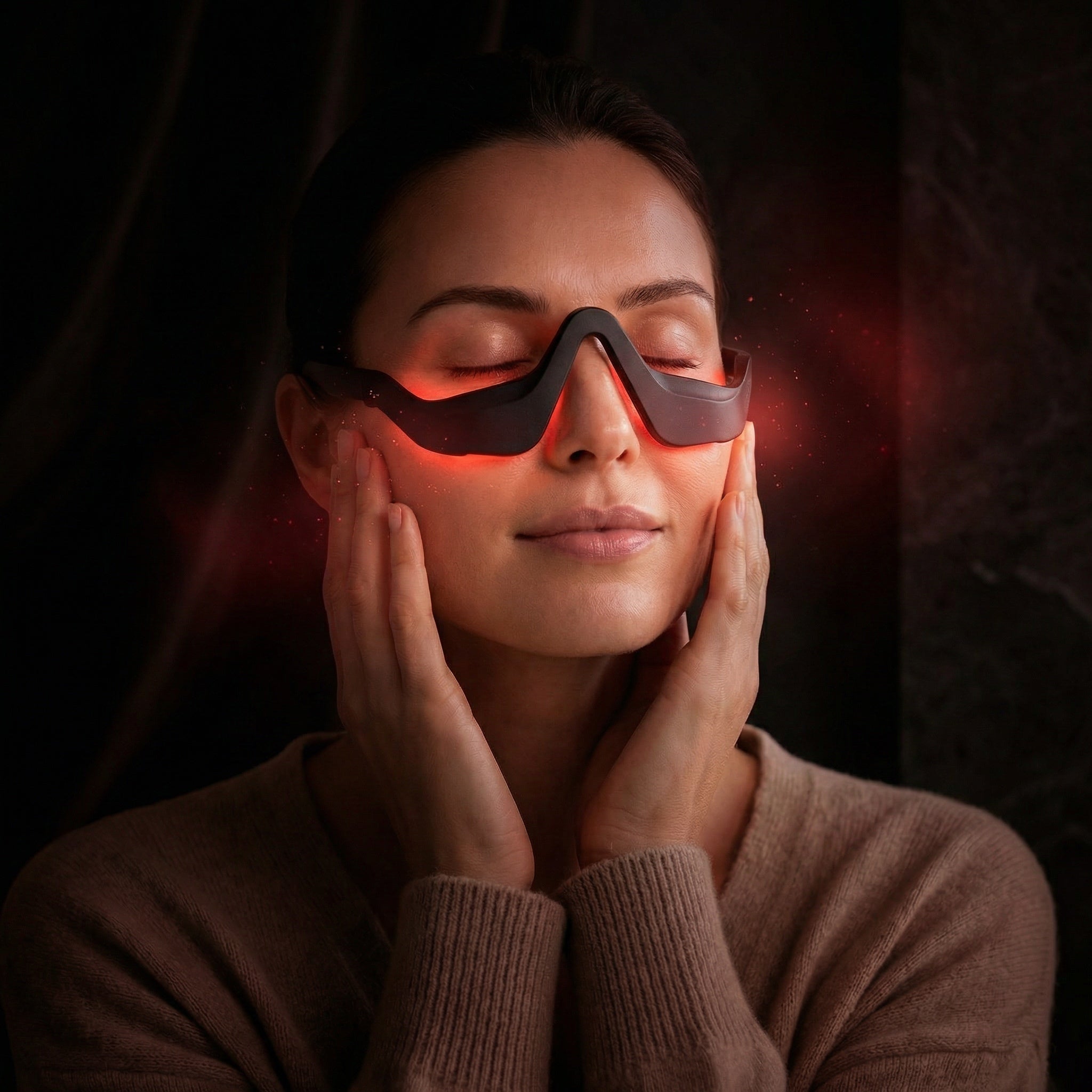 Ochelari Red Light Therapy si Microcurrent pentru Zona Ochilor