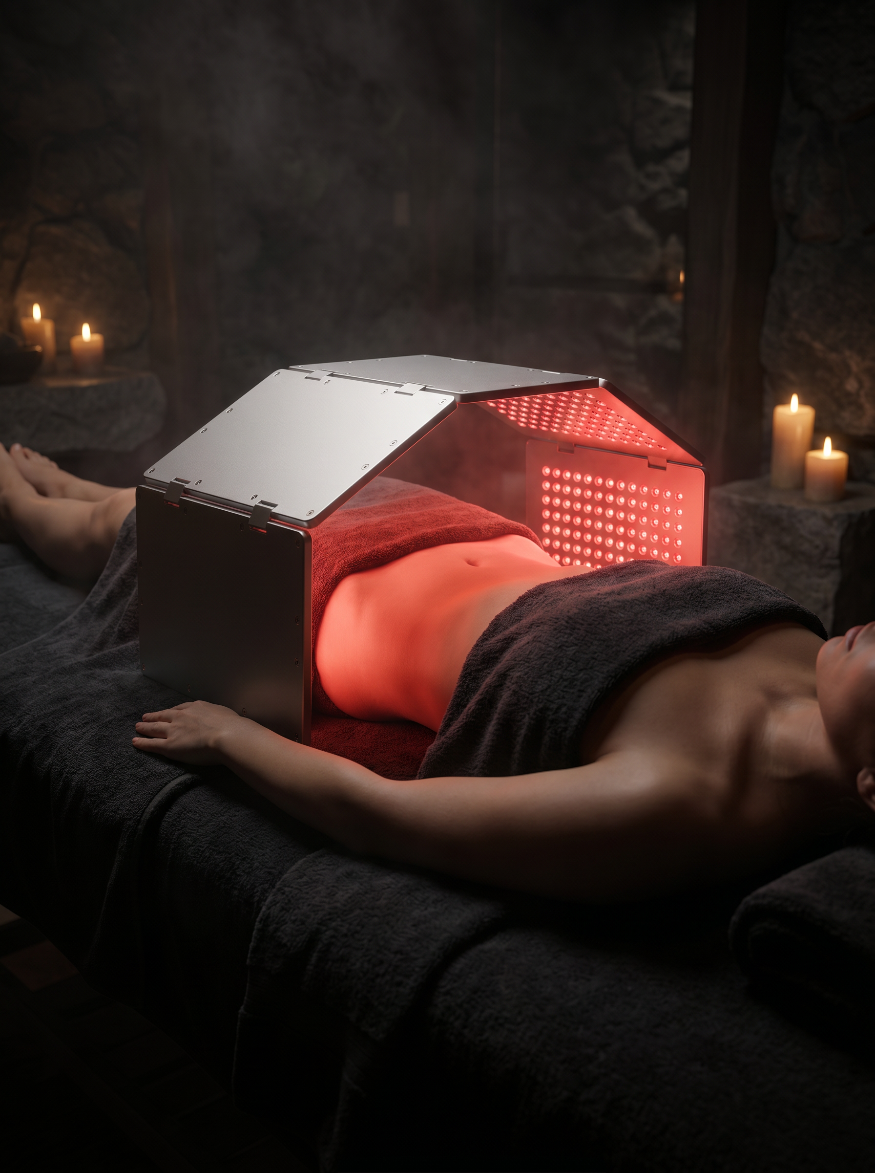 Panou Red Light Therapy & NIR NeuroGenesis FLEX 385 Foldable | LED 385 | 90 cm