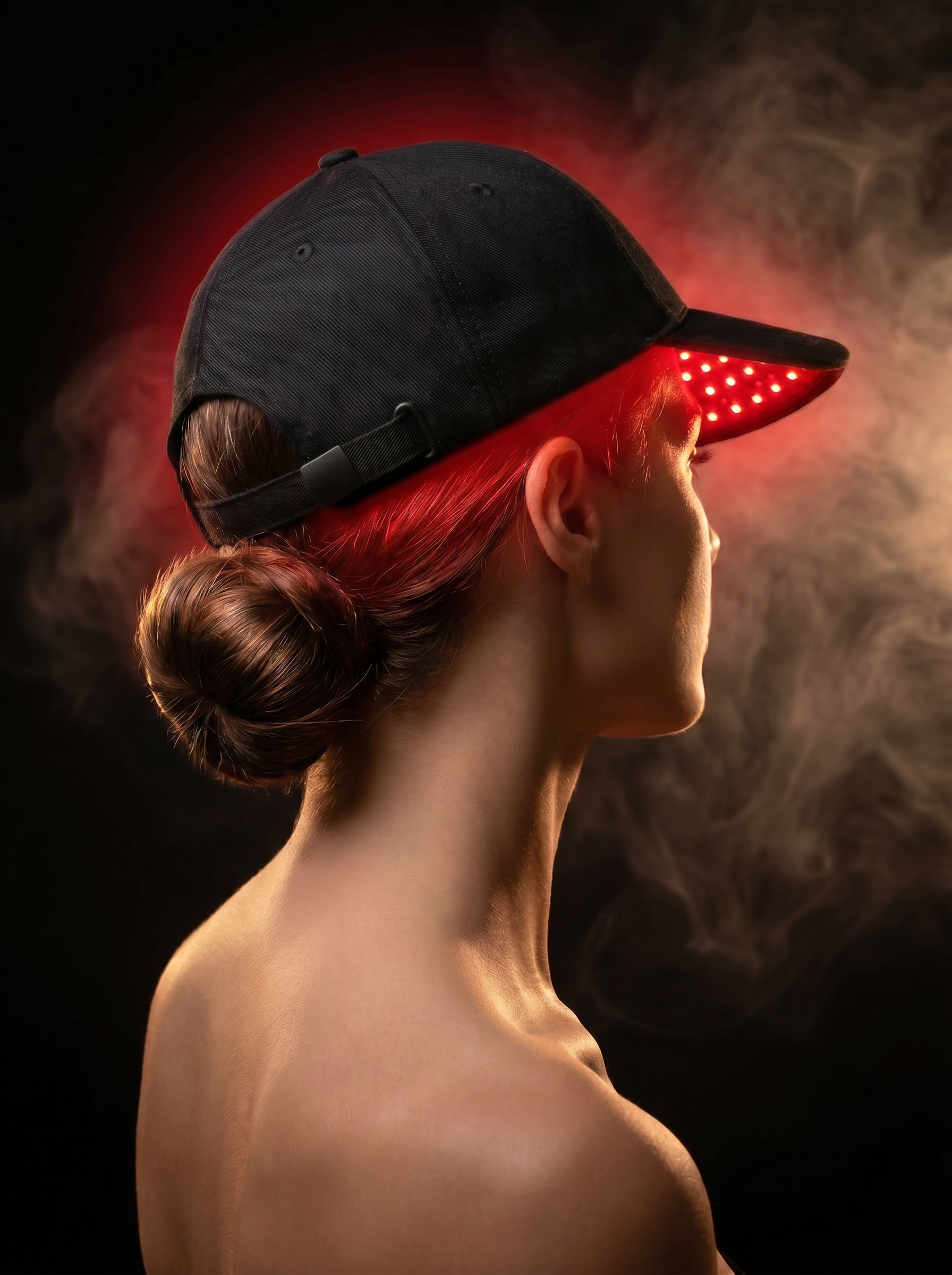 Cască Red Light Therapy, Creșterea Părului, 3 Lungimi de Undă, 56 LED